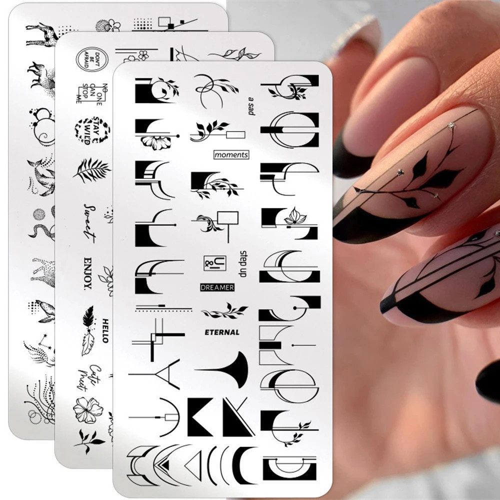 1PC Geometric Pattern Nail Sta - đánh giá và giá Photography Geometry