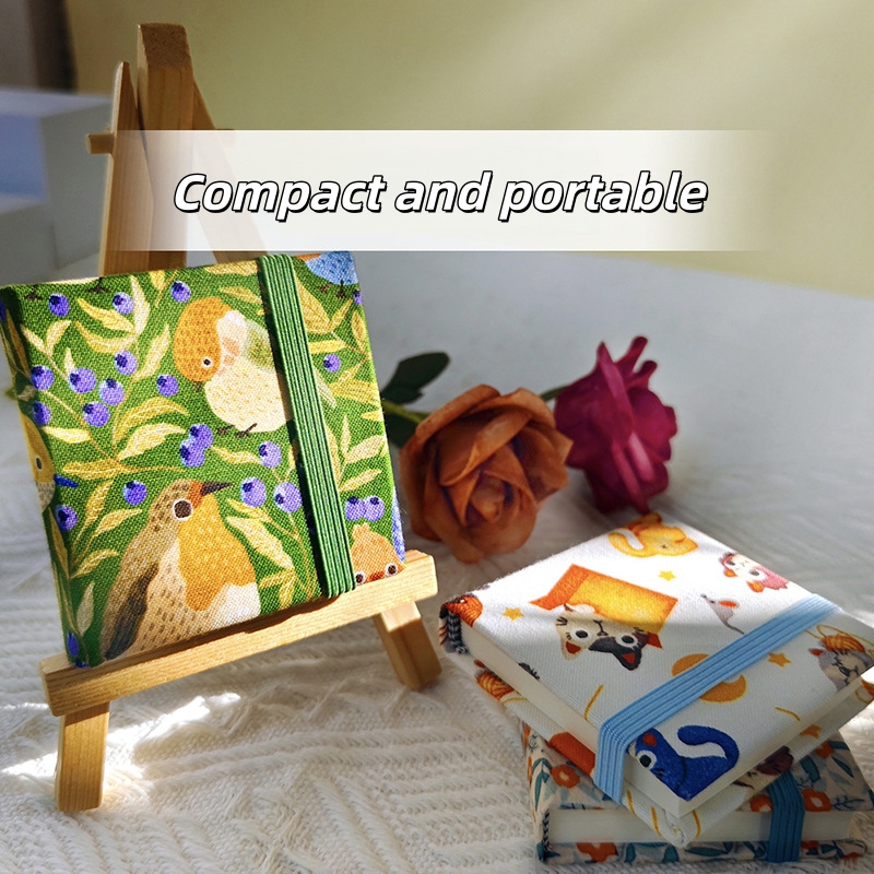 Fabric Mini Watercolor Book He - đánh giá và giá Photography Book